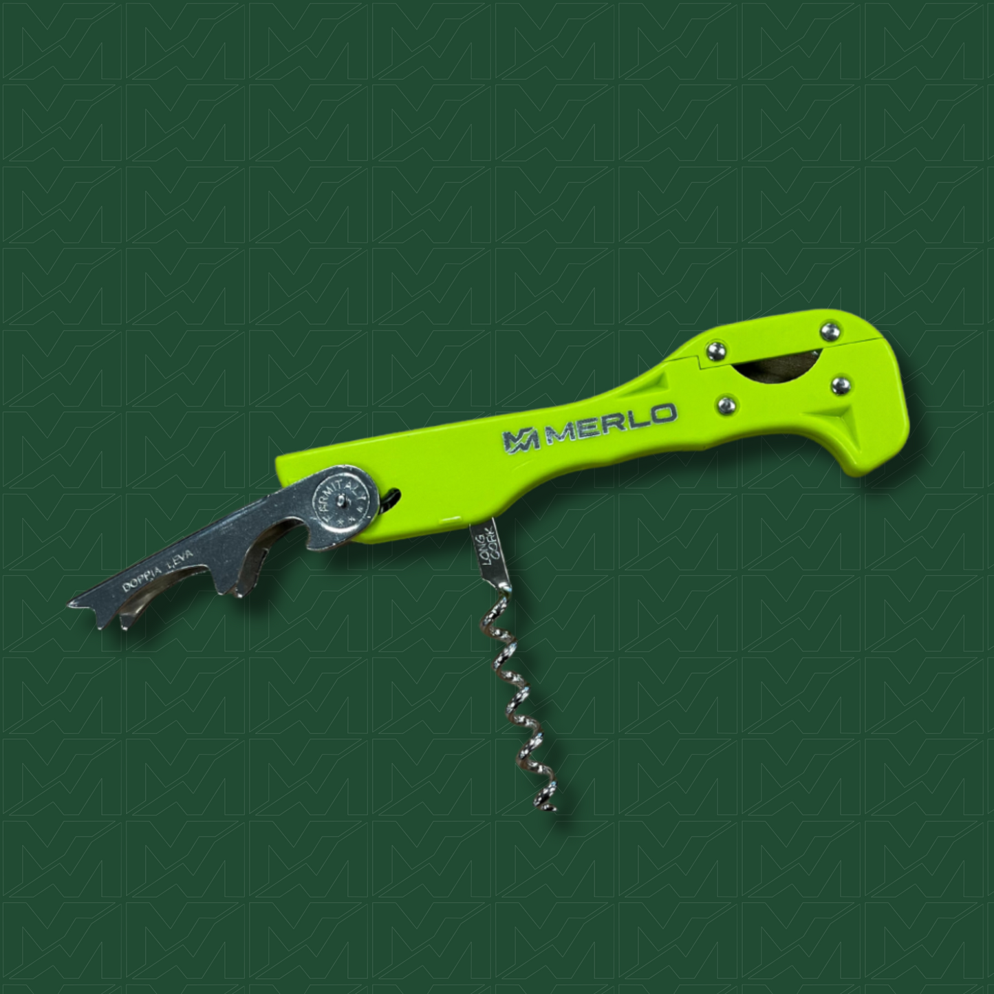 Green corkscrew